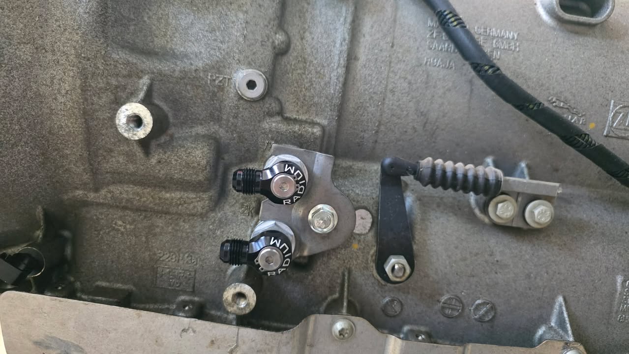 Complete Jaguar 8hp70 Transmission Cooler Kit
